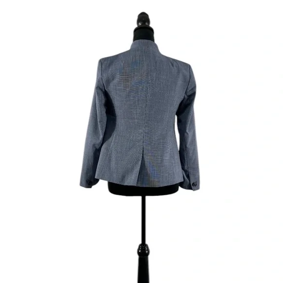 Banana Republic blazer,Dusty Blue,Inverted Collar, Lined, Sz2 - Picture 2 of 5